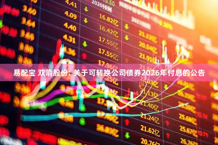 易配宝 双箭股份: 关于可转换公司债券2026年付息的公告